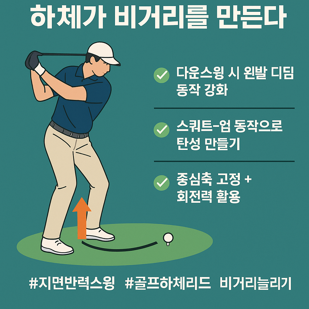 드라이버부터 아이언까지, 스윙은 힘이 아니라 기술이다